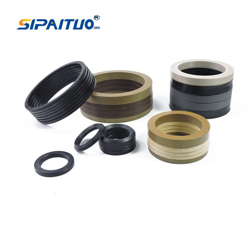 Factory Hyco Telescopic Seal Kit Vee Packing Set and Wiper Hy-3vsw