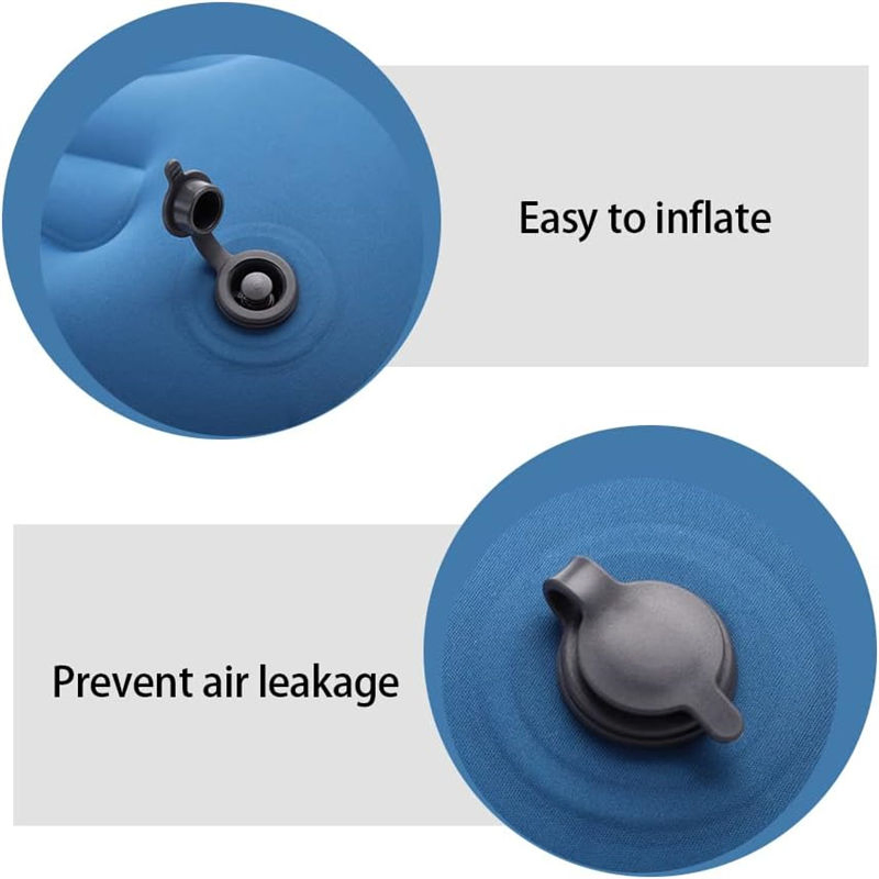 Fire Emergency Supplies Portable Durability Rectangle Inflatable Pillow Low Price Compressible Ergonomic Multipurpose Ultralight Air Pillows