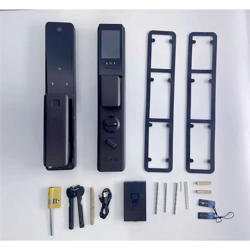 Wholesale Tuya APP WiFi/ Tt Lock Luxury Fast-Open Automactic Biometric Facial Identification Fingerprint Password Card Keyless Smart Digital Security Lock