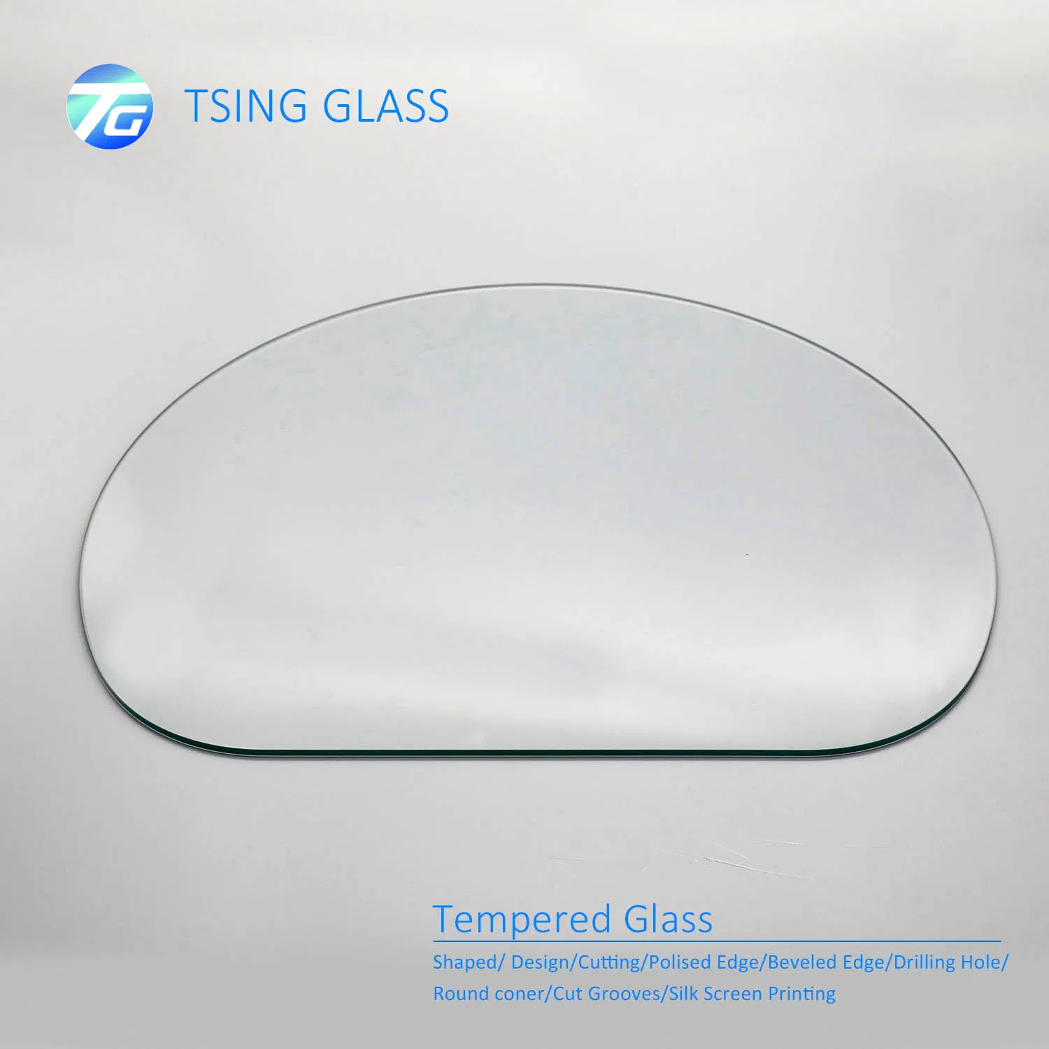 6/8/10/12mm Polished Edge Ultra Clear Float Tempered Laminated Glass Super White Glass for Showcase Display Cabinet Furniture