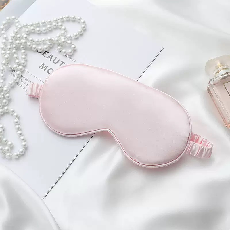 Luxury Satin Silk Sleep Eye Mask for Beauty Rest and Travel