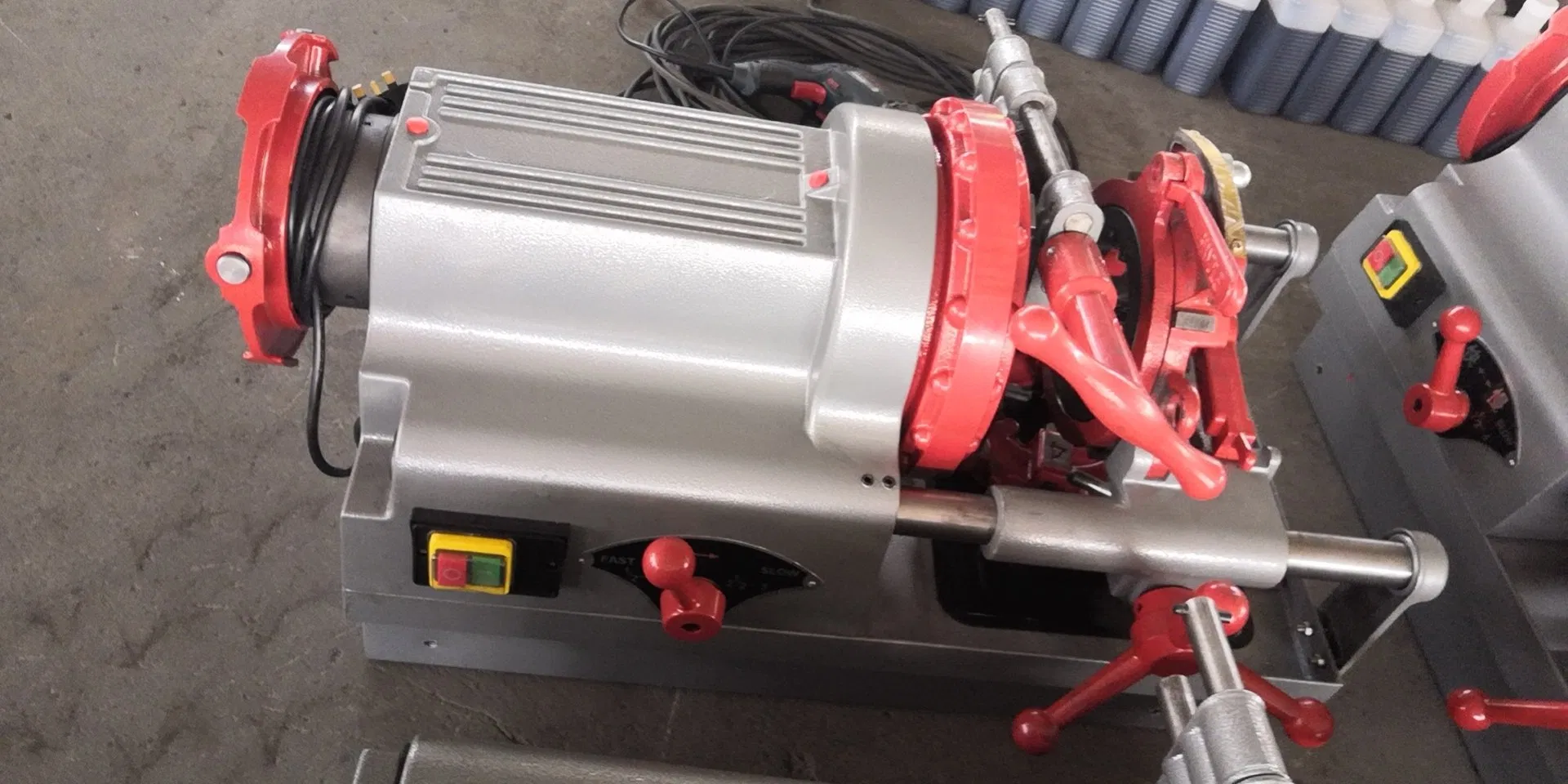 3'' High Quality Threading Machine 80A / Rex Model Threading Machine 1/2''-3''