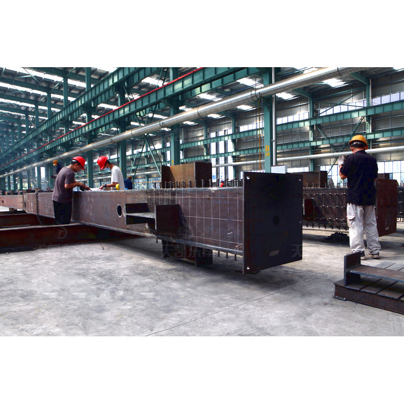 Affordable Q345b/Q460c Certified Steel Structure for Industrial Buildings