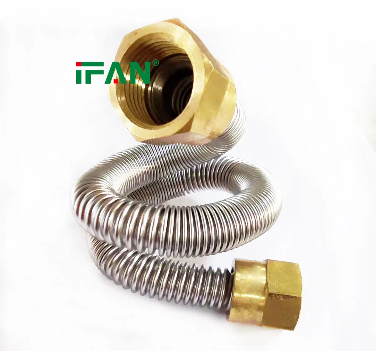 Ifan Natural Gas 304 Stainless Steel Corrugated Flexible Gas Hose Pipe