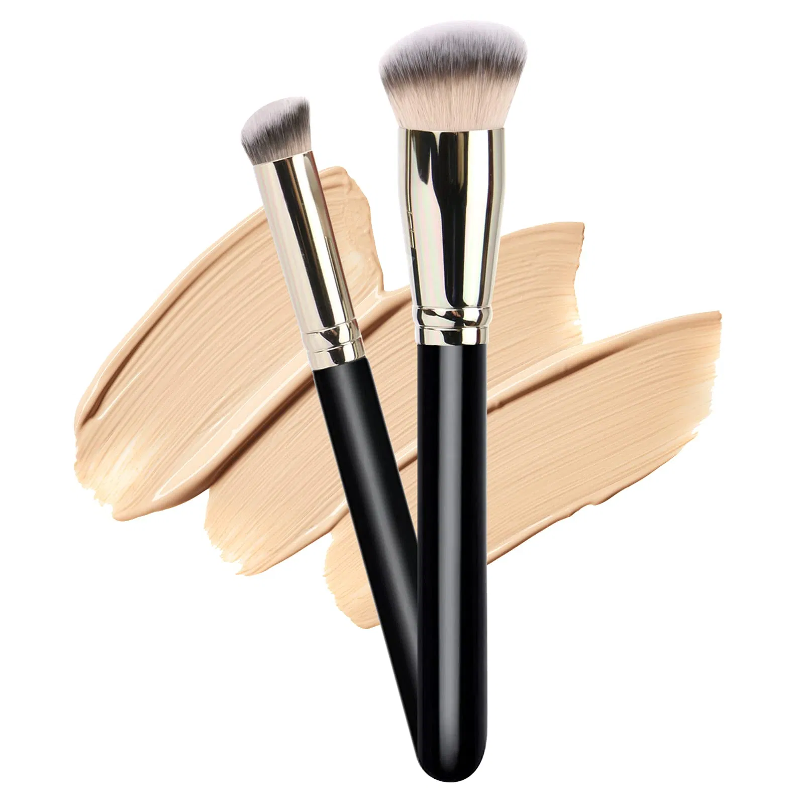 PRO Foundation Brush and Flawless Concealer Brush Makeup Brushes