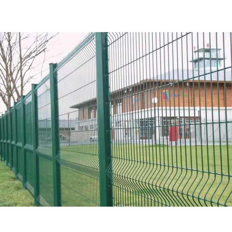 4mm *76.2*12.7anti Climb 358 High 3D Security PVC Welded Wire Mesh Fence