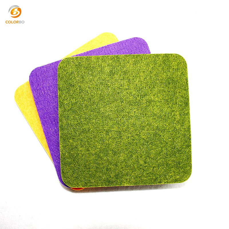 4*8 FT 9mm Thickness Polyester Fiber Plain Acoustic Panel