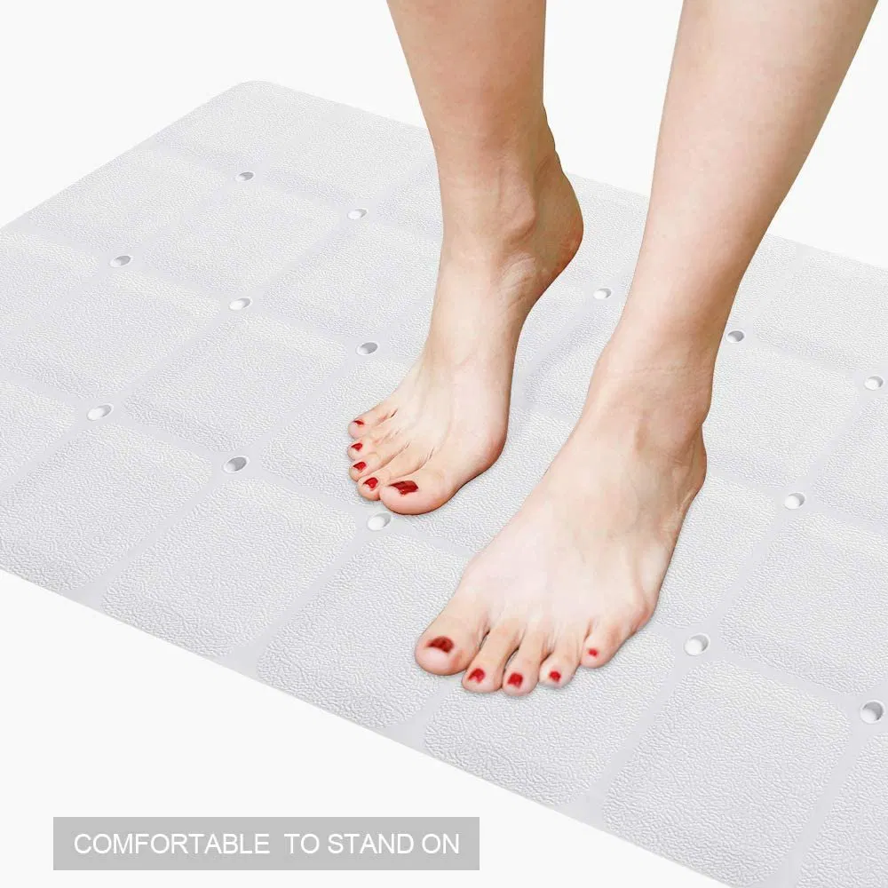 Foldable Non Slip Silicon Bathtub No Suction Cups and Reglazed Tub