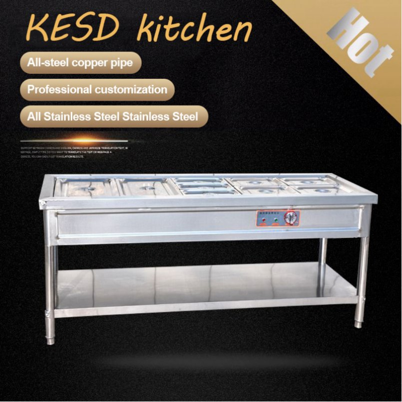 Hot Sale Fast Food Electric Food Warmer Display Bain Marie Buffet Food Warmer