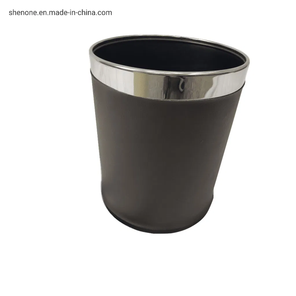 Hotel Room Metal Waste Bin Pedal Dustbin Trash Can042