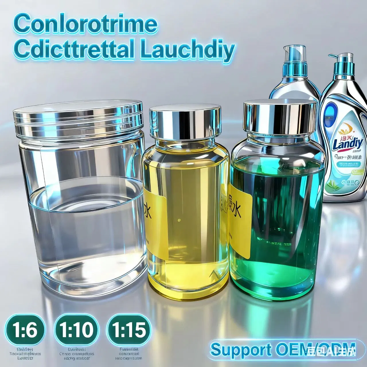Concentrated Laundry Detergent Premium Concentrated Laundry Liquid Stain Remover 1: 15