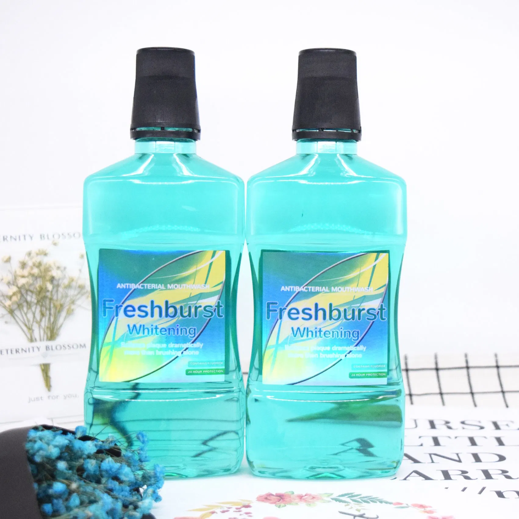 500ml Antibacterial Freshburst Tooth Whitening Mouthwash Fresh Breath