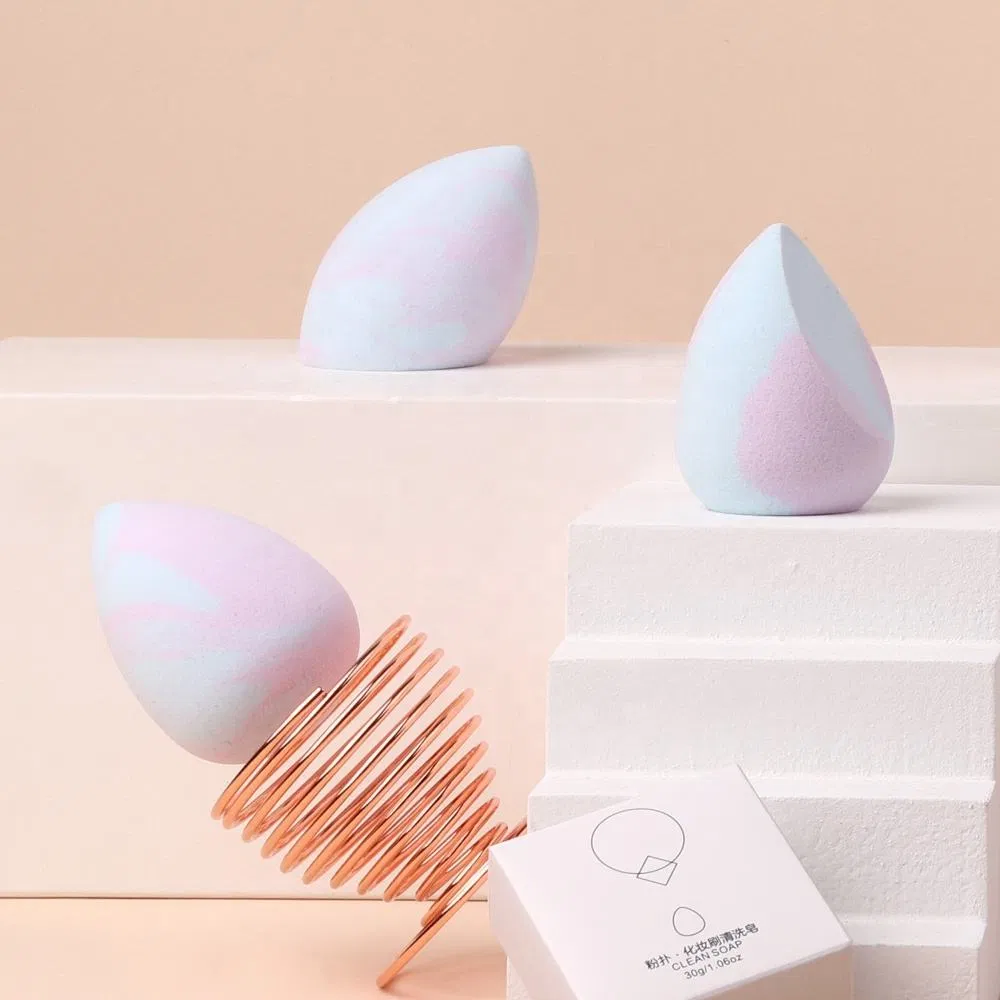 Mixed Color Latex Free Expanding DIY Eco Manufacturer Face Precise Hydrophilic Foundation Wholesaler Blenders Make up Sponge