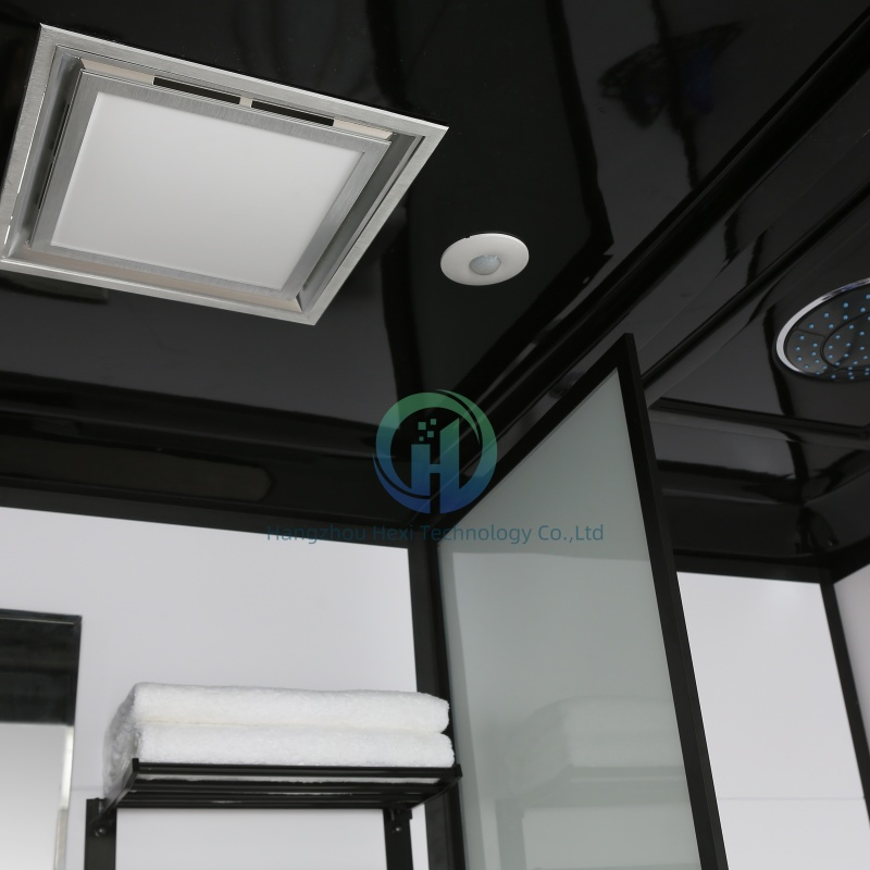 Compact Prefab House Toilet with Advanced Sanitary Features