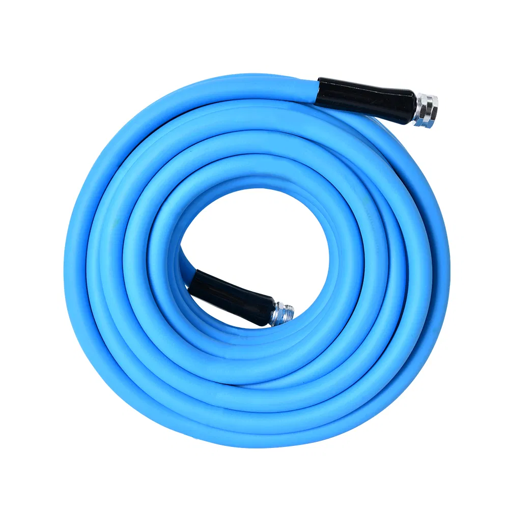 Kink-Free Lightweight 50FT Hybrid Polymer Outdoor Garden Watering Irrigation High Pressure Hose for Lawn