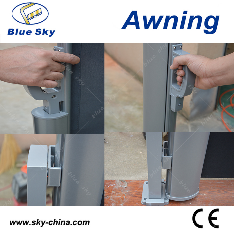Windshield Sunshade Side Screen Indoor and Outdoor Use Retractable Awning (B700)