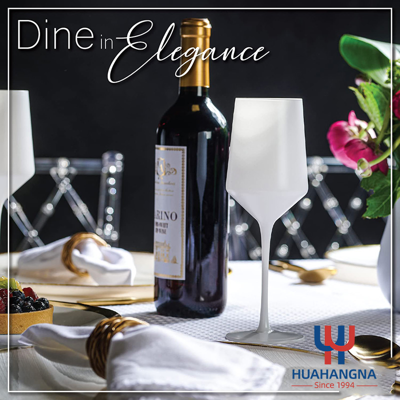 Бокал для вина 330 мл, цветной, с лазерной гравировкой