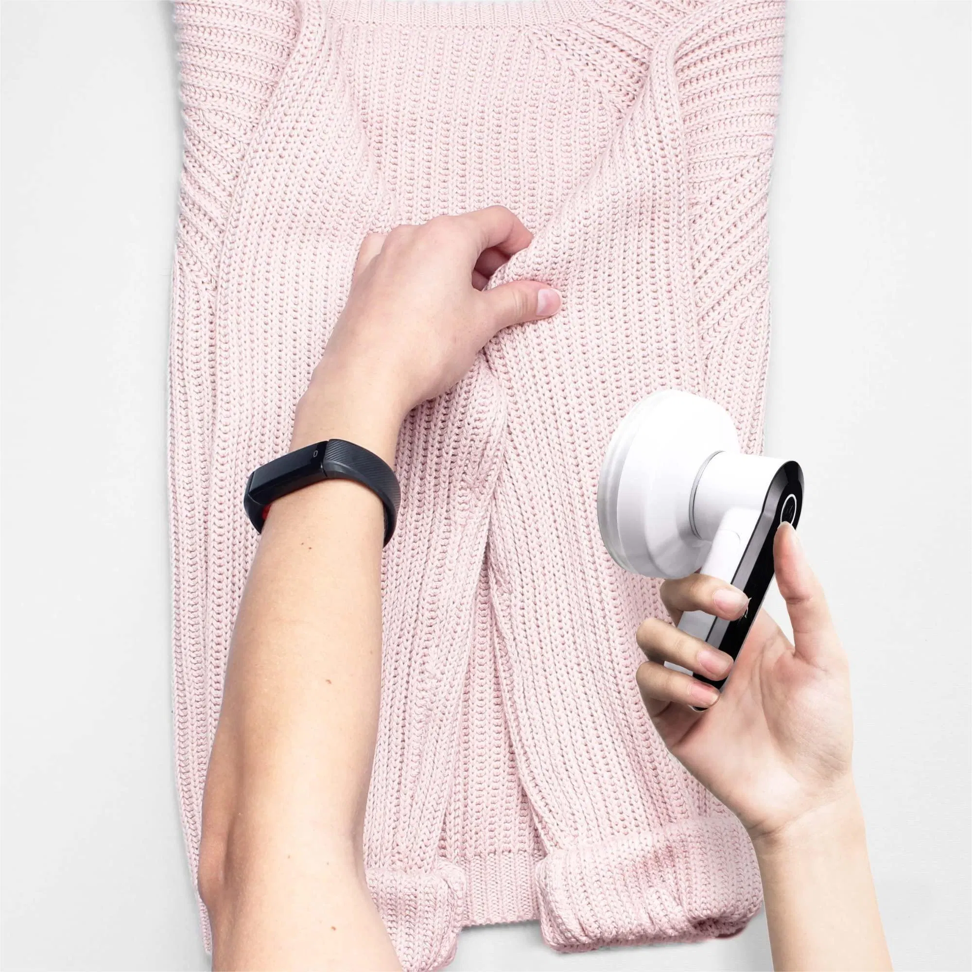 Battery Operated Portable High-Performance Clothes Furniture Compact Fabric Shaver Lint Remover