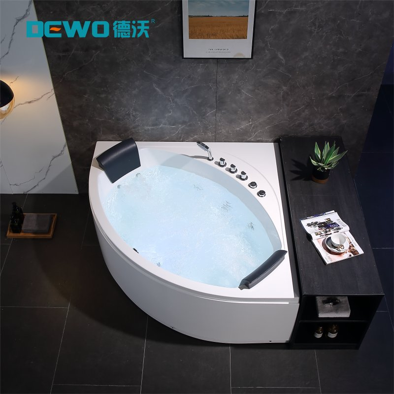 Угловая акриловая ванна SPA с гидромассажем