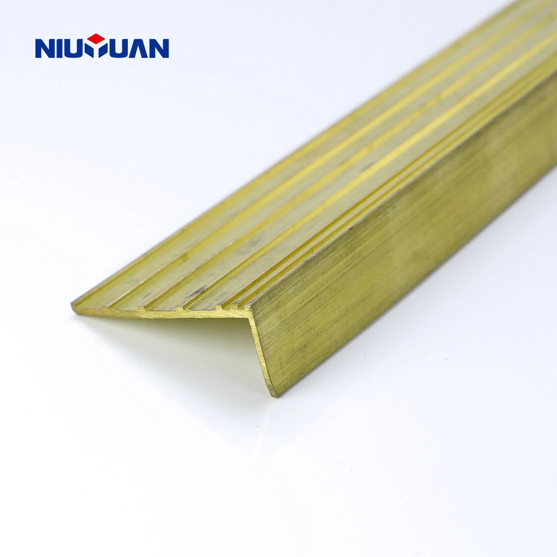 Elegant and Graceful Decoration Brass Stair Nosing for Ceramic Tile