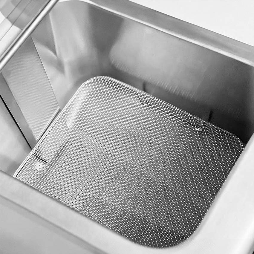 8L Electric Induction Deep Fat Fryer Stainless Steel Commercial Kitchen Appliances