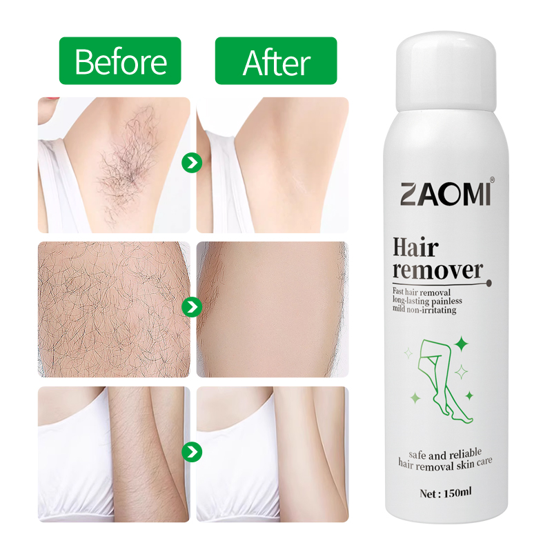 Wholesale Private Label Hair Removal Cream Spray Painless Underarm Hair Removal Foam Spray