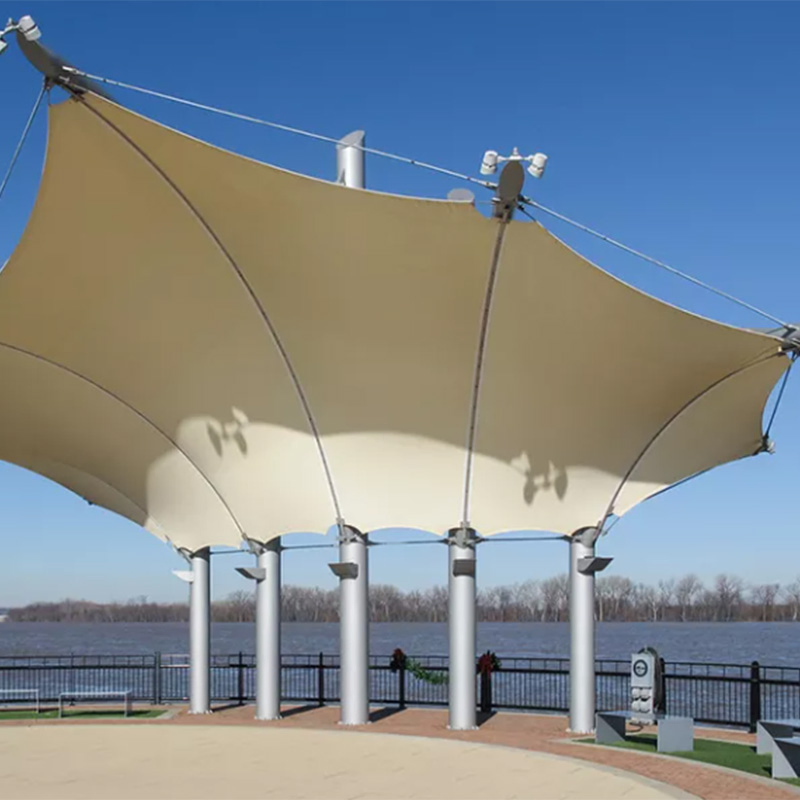 Anti Corrosion Aging Resistant Long Service Life PVC Membrane Structure