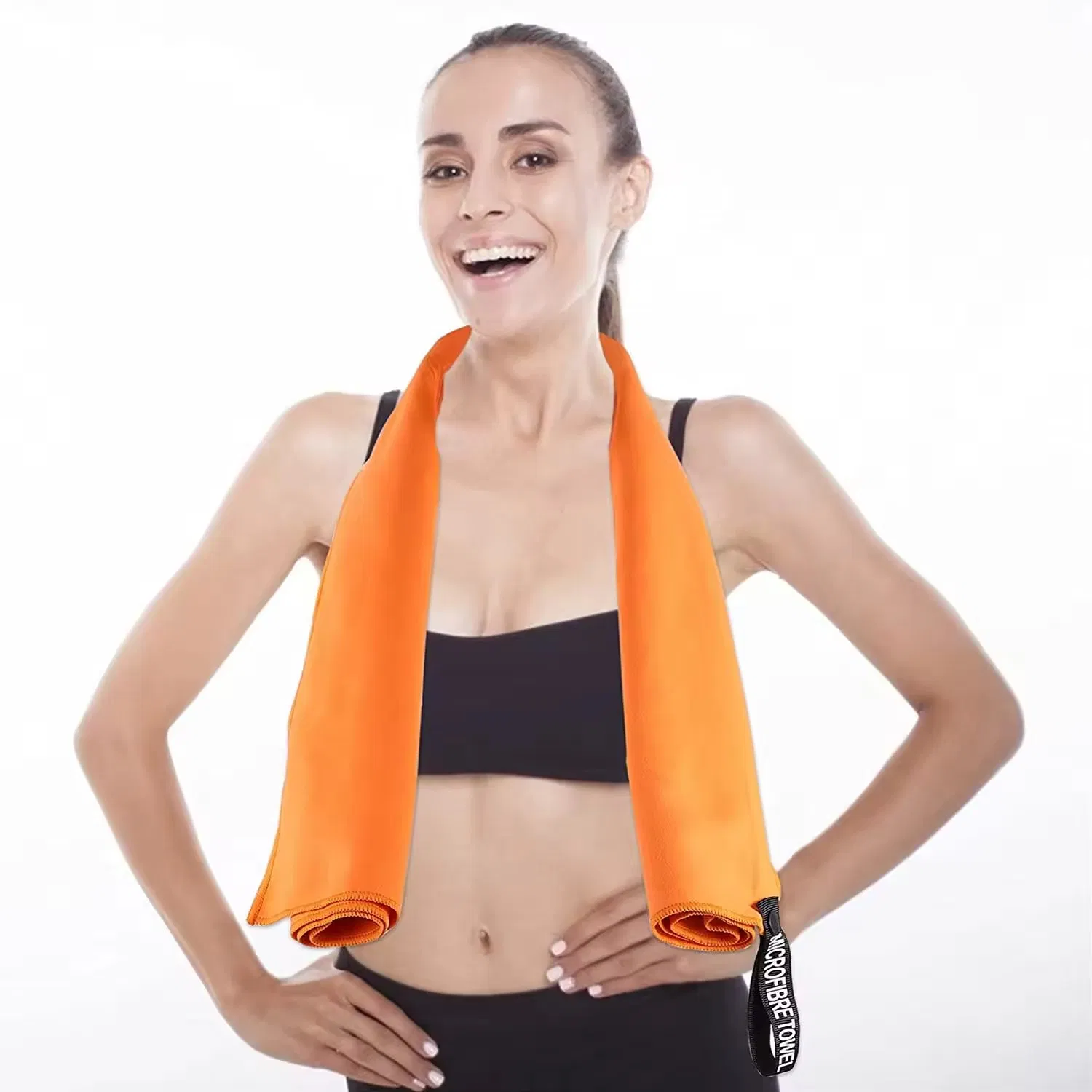 Fast-Drying Portable Microfiber Gym Towel with Mesh Bag Quick Dry Sport Towe