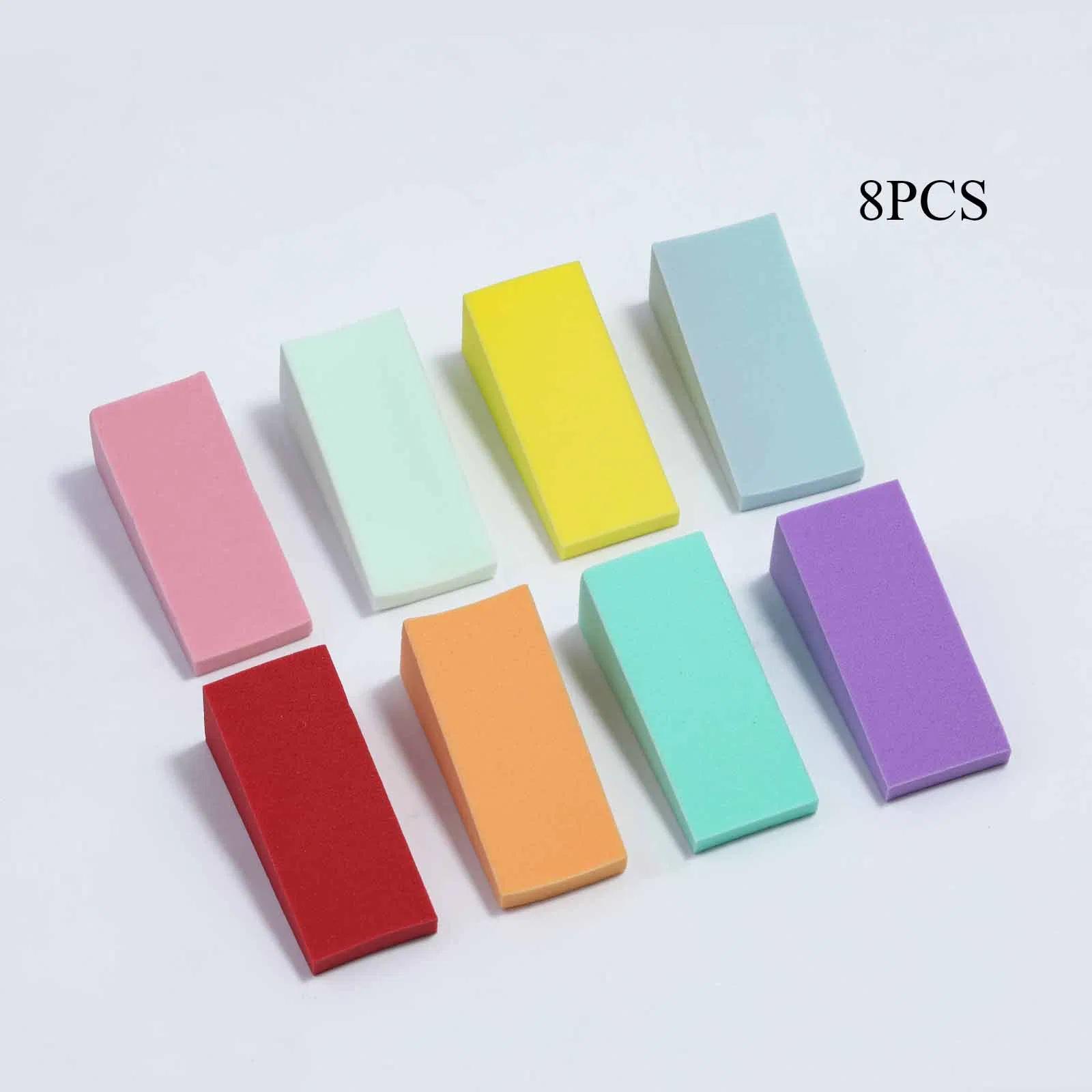 Professional 24PCS/Bag Mini Nail Art Files Sanding Grit Manicure Sponge Nail Tools