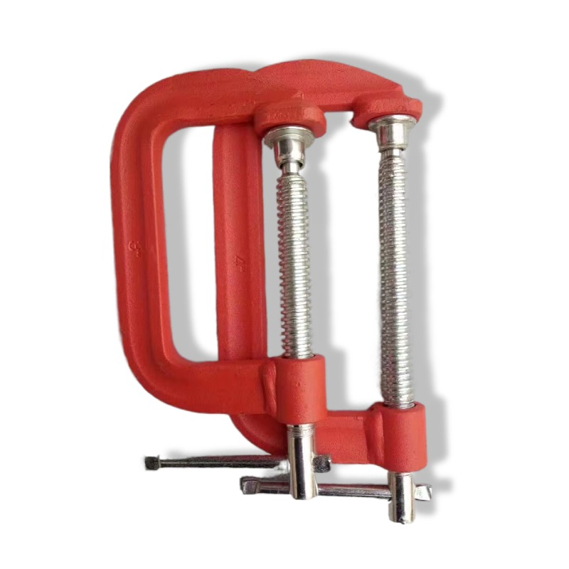 Heavy Duty Quick Release Cast Iron Pipe Clamp for Woodworking