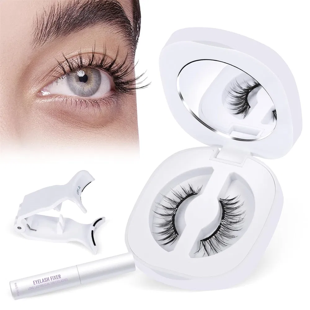 Magnetic Eyelashes with Applicator Soft Magnetic Eyelashes Natural Look Eyelashes Magnetics Lashes No Glue Needed Waterproof