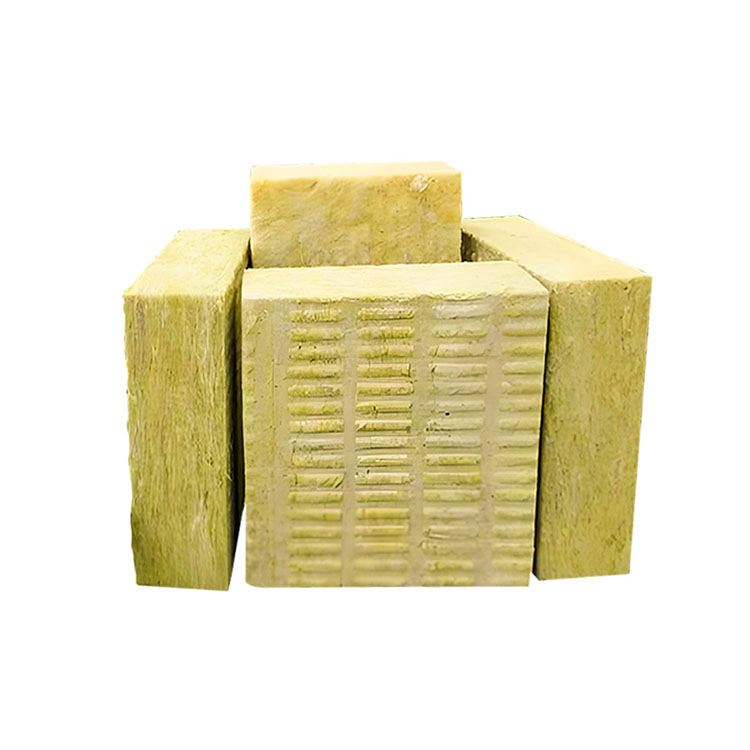 Customed Fire Resistant Wall Insulation Solid Rock Wool Panels