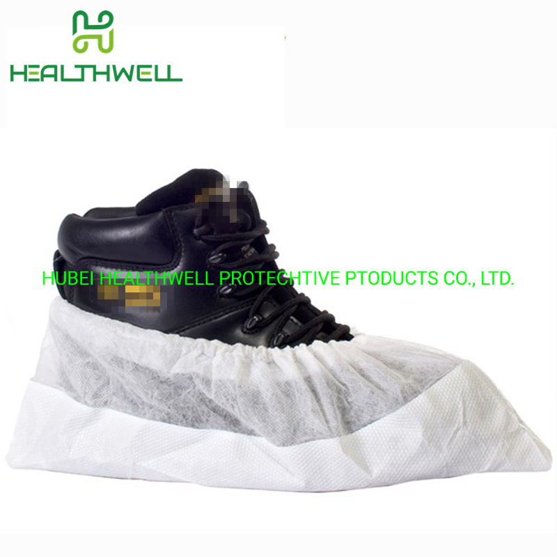 Wholesale Manufacturer Foot Shoe Covers Disposable Non Woven Fabric Non Slip Boot Covers Non Woven Shoe Covers