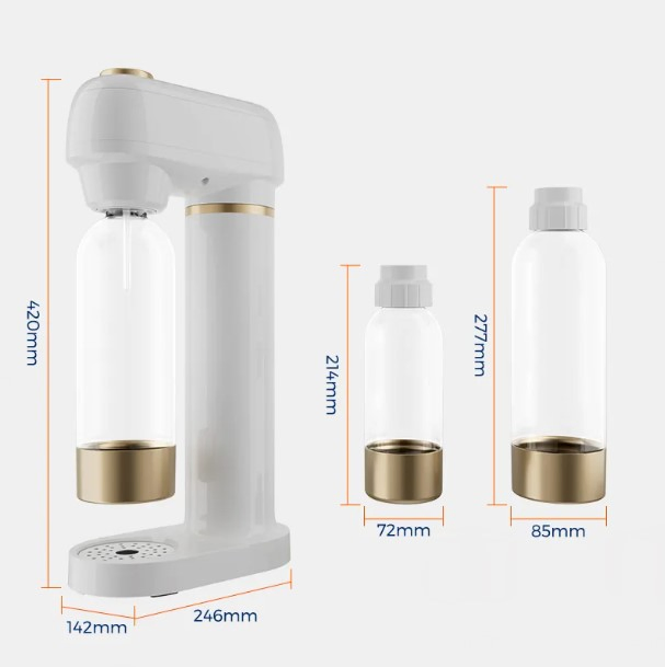 Home Use Portable Desktop Bottle Soda and Sparkling Water Maker Soda Maker