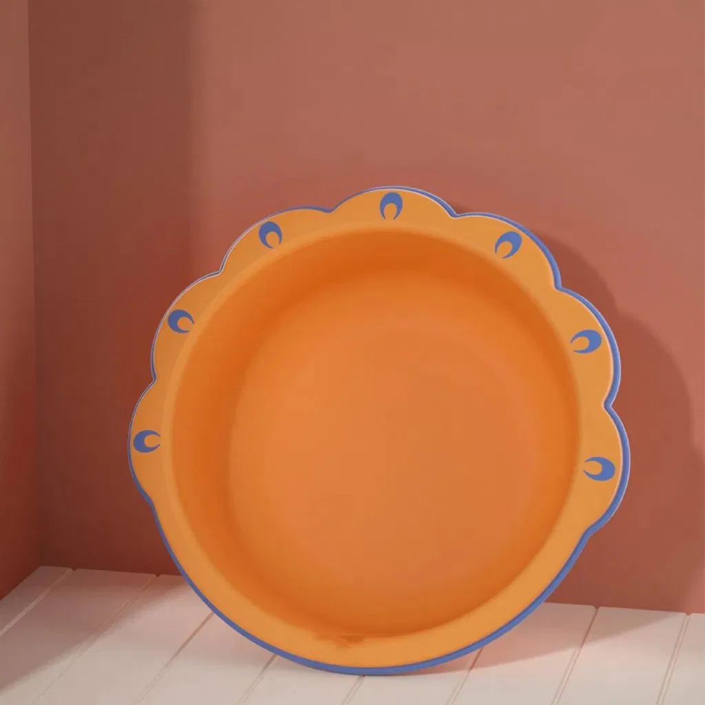 Eco-Friendly Plastic TPE Collapsible Wash Basin for Outdoor for Baby