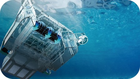 Automatic Pool Cleaner Robot for Backyard Pools