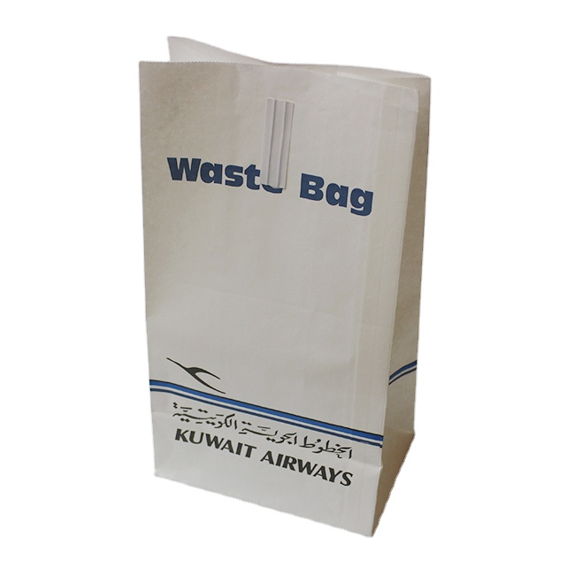 Airplane Paper Waterproof Airsickness Vomit Bag