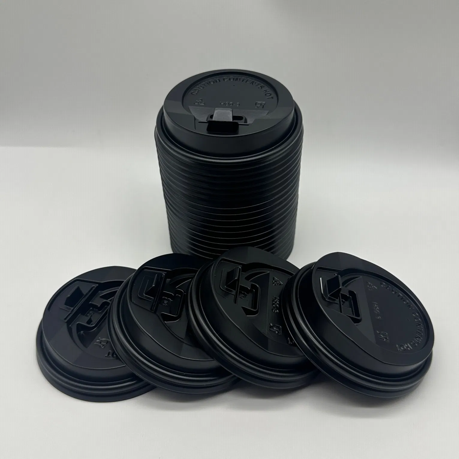 61mm 68mm 80mm 90mm PS Switch Lid for Coffee Paper Cup