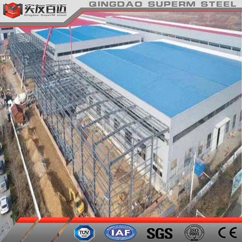 Factory Industrial Shed Building Prefab Steel Structure Warehouse Workshop