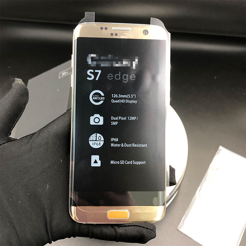Mobile Phone Second-Hand Phone S7 with GSM and LTE Cellular Mobile Phone