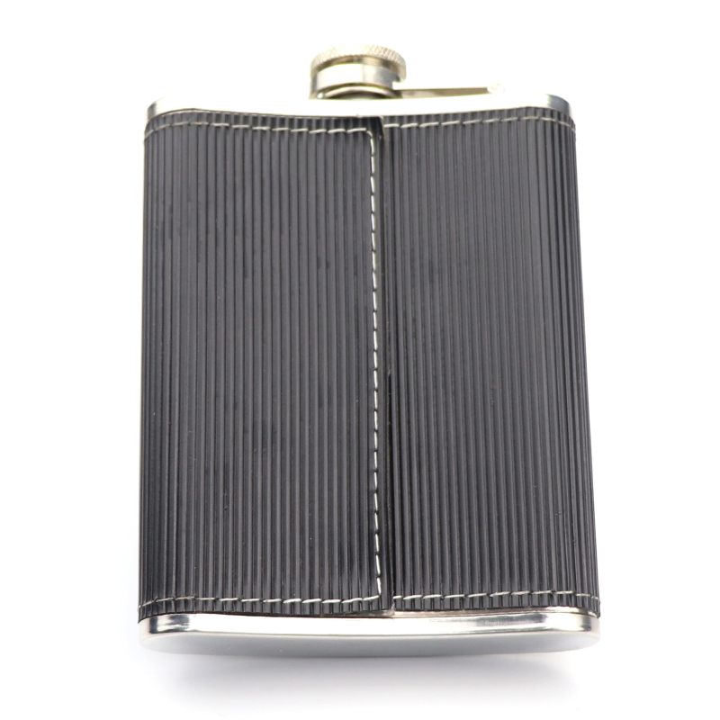 Custom Engraved Logo Travel Souvenirs Stainless Steel Whiskey Hip Flask for Gifts