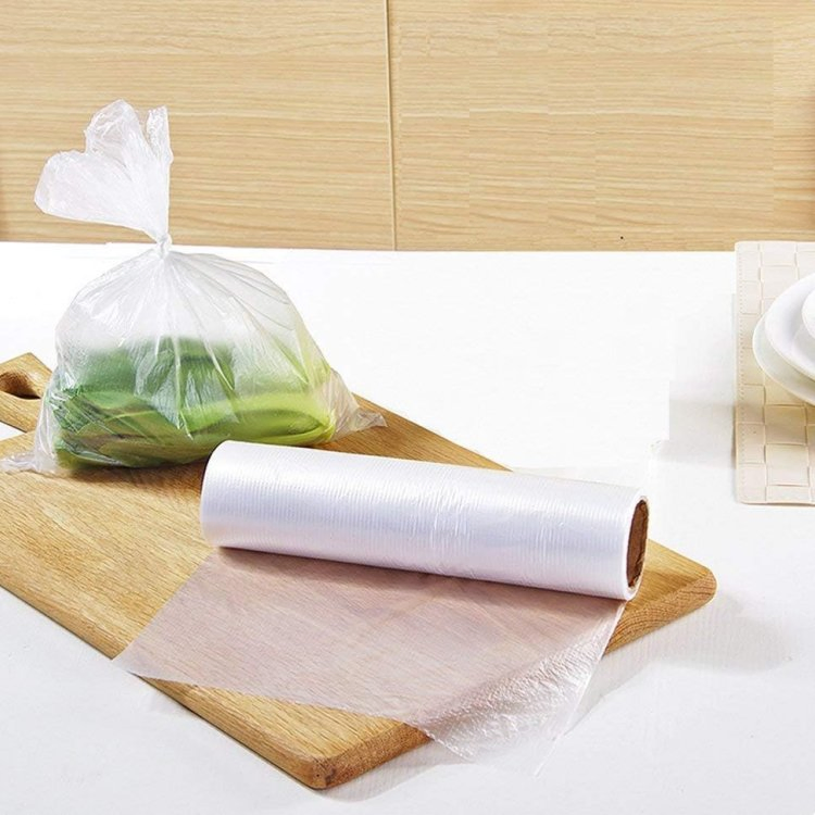 Factory Supply Food Grade Fruit Vegetable Packaging Plastic Grocery Bag for Supermarket