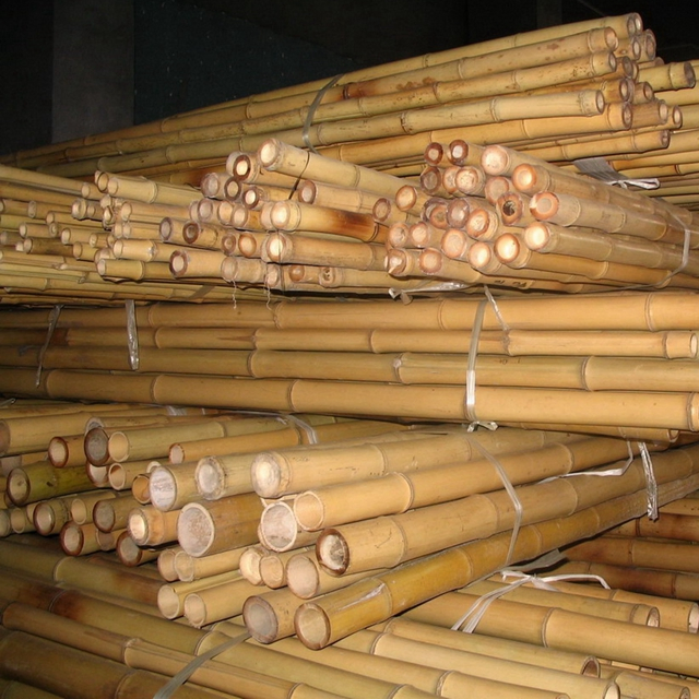 Treated Bamboo Poles for Various Applications Like Gazebo, Constructions, Arbor, Patio etc.