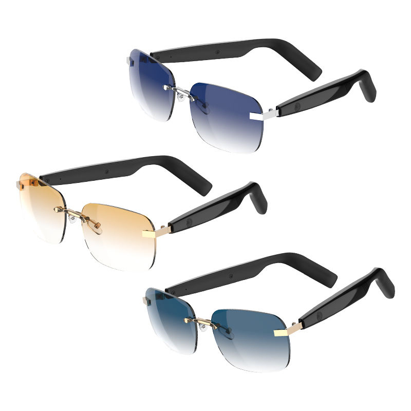 Eye Wear Smart Glasses Bluetooth Wearable Ai Video Audio Sunglasses Music