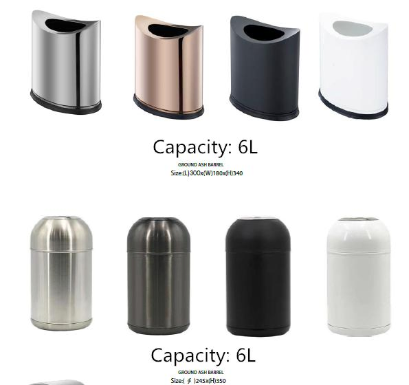 Кожаная корзина для хранения Hotel Durable черная