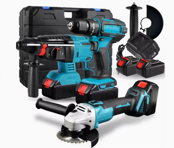 Cisivis 3 in 1 Tool Kit Cordless Drill Electric Tool Set