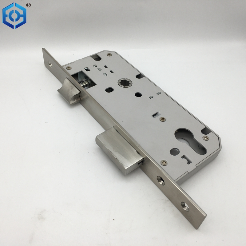 Strong Magnetic 4585 SS304 Stainless Steel Mortise Lock Mortise Lock with Plate