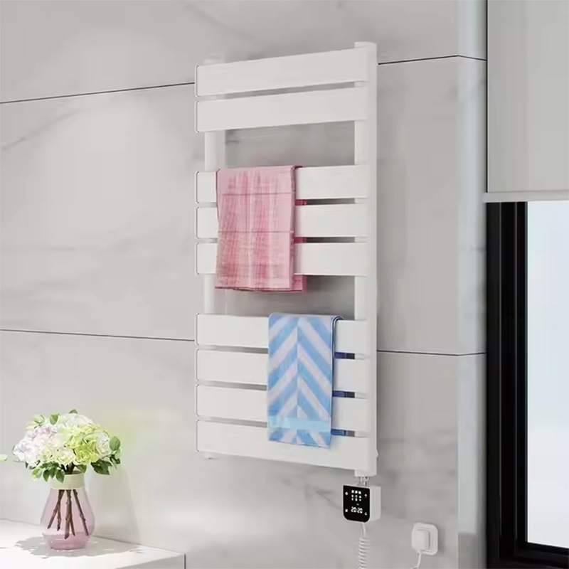 Sleek Invisible Towel Rack with No Visible Heating Wires