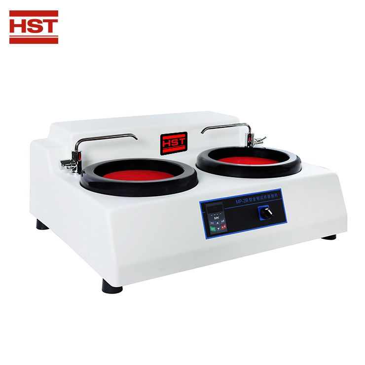 Hst MP-2b 50~1000rpm Metallographic Specimen Grinding and Polishing Machine Metallographic Equipment with a Cooling Device