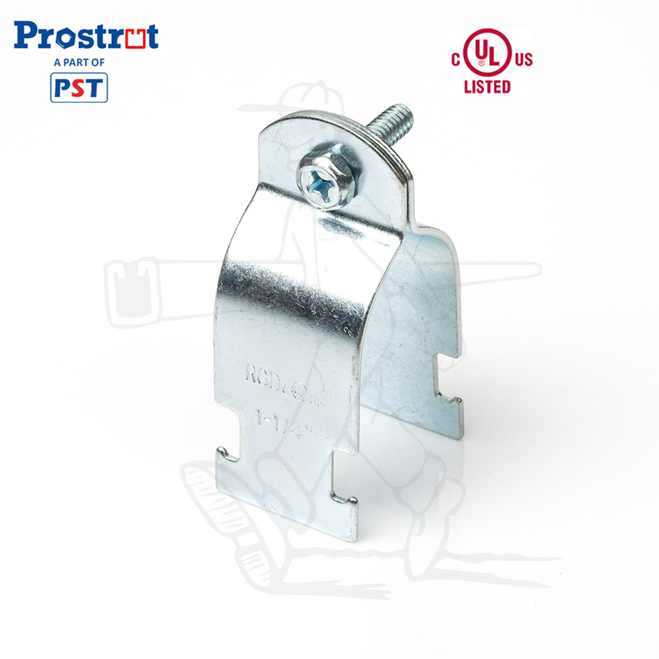 Strut Channel Clamp for EMT IMC Rigid Conduits Pipe Clamp Conduit Straps